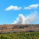 Πυρκαγιά σε αγροτοδασική έκταση στην περιοχή Ξηρόβρυση Κιλκίς