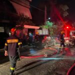 Πυρκαγιά σε σταθμευμένα οχήματα στην Παλλήνη Αττικής