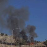 Πυρκαγιά στον Χώρο Υγειονομικής Ταφής Απορριμμάτων (ΧΥΤΑ) της Σύμης