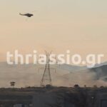 Πυρκαγιά σε χαμηλή βλάστηση στην περιοχή Σοφό Ασπροπύργου