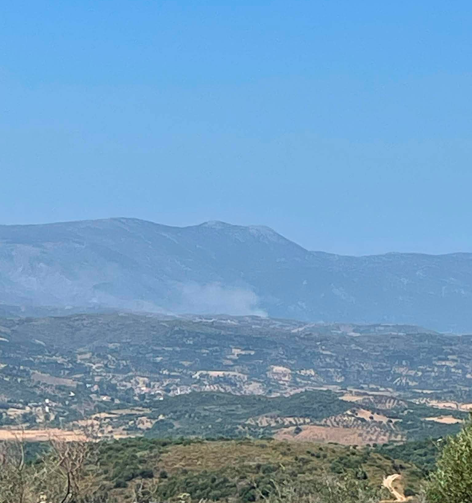 Πυρκαγιά αγροτοδασική έκταση στην Επισκοπή Ευβοίας