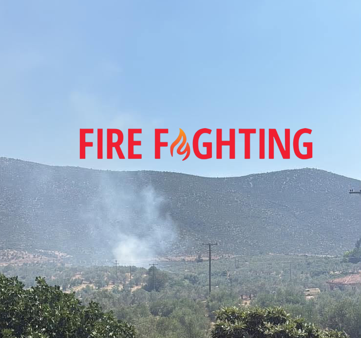 Πυρκαγιά σε χαμηλή βλάστηση στο Αρκαδικό Αργολίδας Πυρκαγιά σε χαμηλή βλάστηση στο Αρκαδικό Αργολίδας
