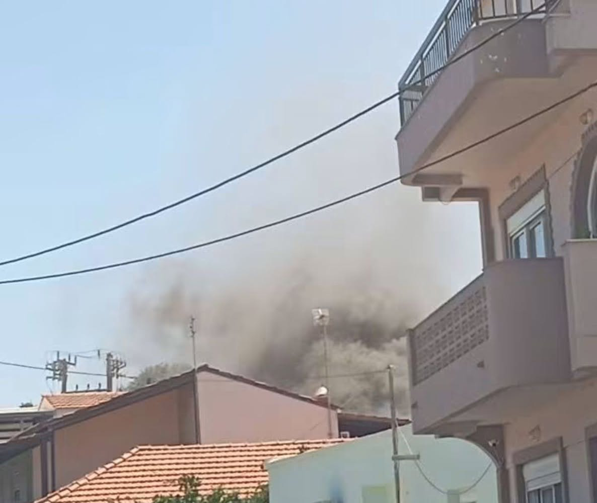 Πυρκαγιά σε κατοικία στην Κρεμαστή Ρόδου