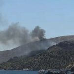 Αναζωπύρωση της πυρκαγιάς στην περιοχή Άγιος Σάββας στην Κάλυμνο