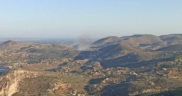 Πυρκαγιά σε χαμηλή βλάστηση στην περιοχή Μαρμαράδικα Κερατέας Πυρκαγιά σε χαμηλή βλάστηση στην περιοχή Μαρμαράδικα Κερατέας