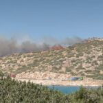 Πυρκαγιά σε χαμηλή βλάστηση στην περιοχή Χάρακας Κερατέας