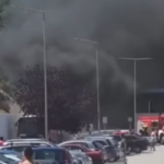 Πυρκαγιά σε αστικό λεωφορείο στο πάρκινγκ του Γενικού Νοσοκομείου Καβάλας
