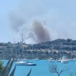 Πυρκαγιά σε αγροτοδασική έκταση στη Χινίτσα Αργολίδας