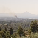 Πυρκαγιά σε αγροτοδασική έκταση στο Χαλκούτσι Ωρωπού