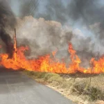 Πυρκαγιά σε χαμηλή βλάστηση στα Ζωνιανά Ρεθύμνου Κρήτης