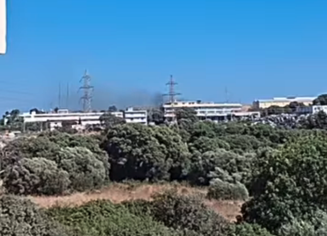 Πυρκαγιά σε χώρο εμπορίου στη Λίνδο Ρόδου