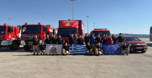 245 Ευρωπαίοι πυροσβέστες στην Ελλάδα για την αντιπυρική περίοδο – Ελληνικές αποστολές σε Γαλλία και Κύπρο