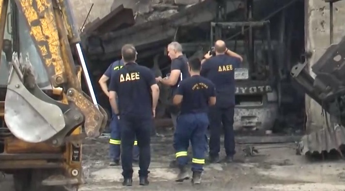 Ασπρόπυργος: Τι δείχνει η έκθεση της Δ.Α.Ε.Ε. για την έκρηξη στο συνεργείο