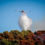 Πυρκαγιά σε δασική έκταση στην περιοχή Ανθόφυτο Αιτωλοακαρνανίας