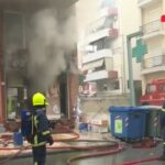 Πυρκαγιά σε φαρμακείο στον Εύοσμο Θεσσαλονίκης