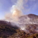 Πυρκαγιά σε αγροτοδασική έκταση στον Αργυρόμυλο Λάρισας