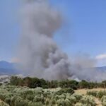 Πυρκαγιά σε χαμηλή βλάστηση στη Σουρωτή Θεσσαλονίκης