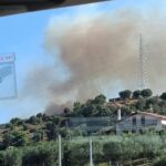 Πυρκαγιά σε αγροτοδασική έκταση στην περιοχή Νερατζιές Αχαΐας