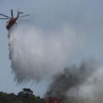 Πυρκαγιά σε χαμηλή βλάστηση στη Νέα Τένεδο Χαλκιδικής