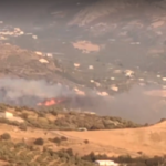 Πυρκαγιά σε αγροτοδασική έκταση στον Φοίνικα Ρεθύμνου – Επιχειρούν 38 πυροσβέστες και 4 ελικόπτερα