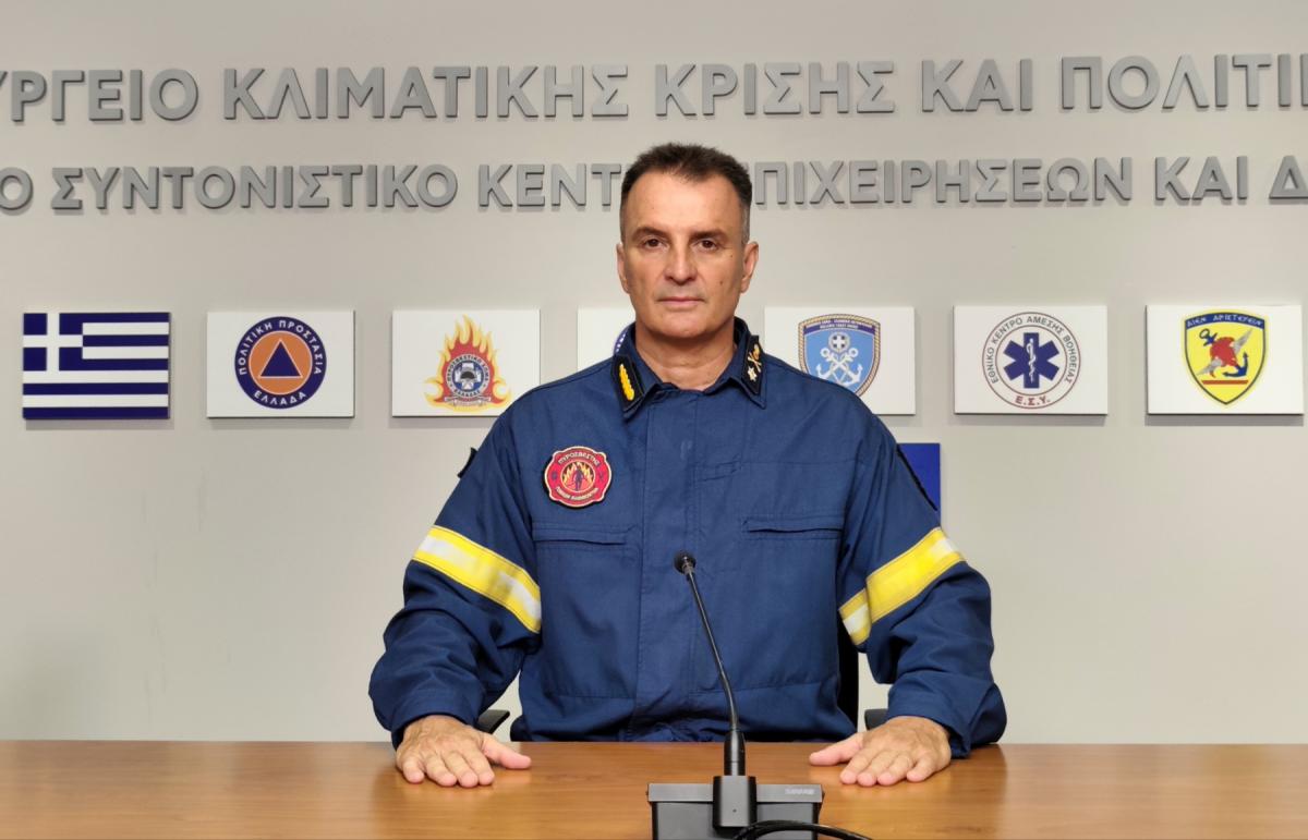 Βασίλειος Βαθρακογιάννης: Βελτιωμένη η εικόνα στη Χαλκιδική – 155 πυροσβέστες, 16 εναέρια μέσα και 481 απομακρύνσεις δια θαλάσσης