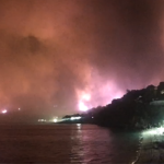 Ενισχύθηκαν οι δυνάμεις στις πυρκαγιές σε Καλαμάκι και Ξηρονομή Βοιωτίας