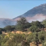 Πυρκαγιά σε χαμηλή βλάστηση στον Ξηροπόταμο Σαμοθράκης