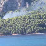 Πυρκαγιά σε δασική έκταση στον Κάλαμο Λευκάδας