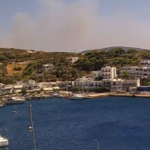 Πυρκαγιά σε αγροτοδασική έκταση στην περιοχή Κολυμπάδα της Σκύρου