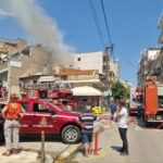 Πυρκαγιά σε κατάστημα στο κέντρο της Κοζάνης