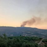 Πυρκαγιά σε αγροτοδασική έκταση στην περιοχή Αχλαδιά Σητείας στην Κρήτη