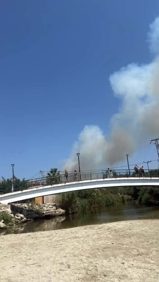 Πυρκαγιά σε χαμηλή βλάστηση στην Σίβηρη Χαλκιδικής Πυρκαγιά σε χαμηλή βλάστηση στην Σίβηρη Χαλκιδικής