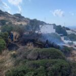 Πυρκαγιά σε αγροτοδασική έκταση στον Κάτω Απρόβατο Άνδρου