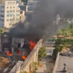 Πυρκαγιά σε εγκαταλελειμμένο κτίριο επί της οδού Σκυλίτση στον Πειραιά