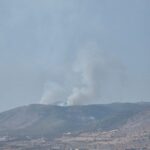 Ενισχύθηκαν οι δυνάμεις στην πυρκαγιά στη Στεφάνη Βοιωτίας