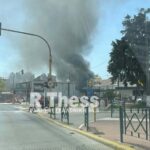 Πυρκαγιά σε ημιώροφο κατοικίας επί της οδού Μακεδονίας στον Εύοσμο Θεσσαλονίκης