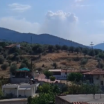 Πυρκαγιά σε αγροτοδασική έκταση στην περιοχή Στεφάνι Κορινθίας