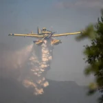 Πυρκαγιά σε δασική έκταση στην Πάστρα Κεφαλονιάς – Επιχειρούν 26 πυροσβέστες και 4 εναέρια μέσα