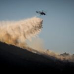 Πυρκαγιά σε χαμηλή βλάστηση στον Λαχανά Θεσσαλονίκης – Επιχειρούν 25 πυροσβέστες και 2 ελικόπτερα