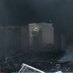Πυρκαγιά σε εγκαταλελειμμένο κτίριο επί της οδού 3ης Σεπτεμβρίου στην Αθήνα