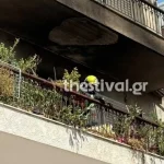 Πυρκαγιά σε διαμέρισμα πολυκατοικίας στην Πολίχνη Θεσσαλονίκης