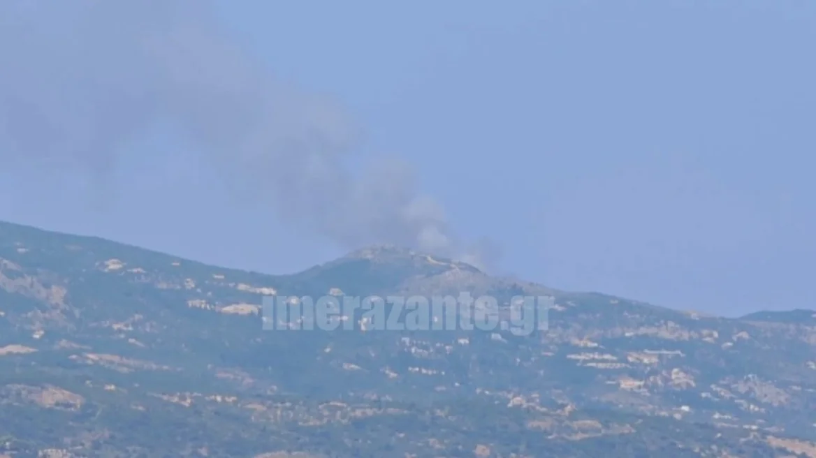 Πυρκαγιά σε δασική έκταση στις Βολίμες Ζακύνθου – Επιχειρούν 20 πυροσβέστες και 6 εναέρια μέσα Πυρκαγιά σε δασική έκταση στις Βολίμες Ζακύνθου – Επιχειρούν 20 πυροσβέστες και 6 εναέρια μέσα