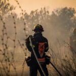 Πυρκαγιά σε χαμηλή βλάστηση στην περιοχή της Γαστούνης Ηλείας