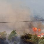 Πυρκαγιά σε χαμηλή βλάστηση στα Σήμαντρα Νέας Προποντίδας – Επιχειρούν 10 πυροσβέστες και 1 ελικόπτερο