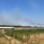 Πυρκαγιά σε χαμηλή βλάστηση στην περιοχή Βροντού Πιερίας