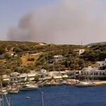 Πυρκαγιά σε αγροτοδασική έκταση στην περιοχή Κολυμπάδα της Σκύρου