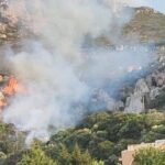 Πυρκαγιά σε αγροτοδασική έκταση στο Πυλί Κω