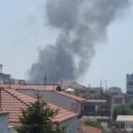 Πυρκαγιά σε μάντρα με φορτηγά στη Νέα Μαγνησία Θεσσαλονίκης