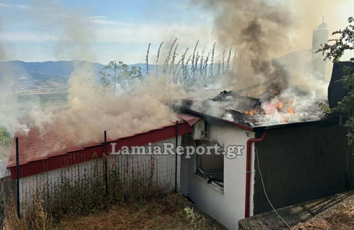 Πυρκαγιά σε κατοικία στην Παλαιοβράχα Φθιώτιδας