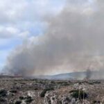 Ενισχύθηκαν οι δυνάμεις στην πυρκαγιά στον Χώνο Λασιθίου – Επιχειρούν πλέον 46 πυροσβέστες και 3 ελικόπτερα